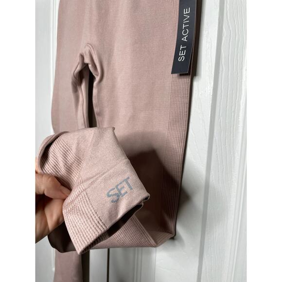 NEW SET Active Full Length High Rise Athletic Leggings Sculptflex 7/8 XS - Picture 2 of 6